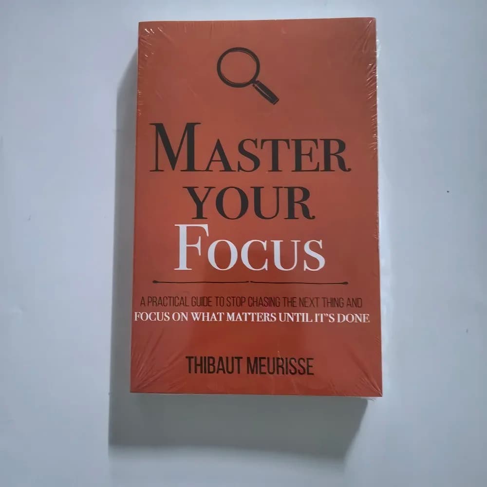 دليل الإدارة الحديثة كتاب باللغة الإنجليزية سيطر على مشاعرك، دافعك، معتقداتك، تركيزك، وقتك، وتفكيرك - 6