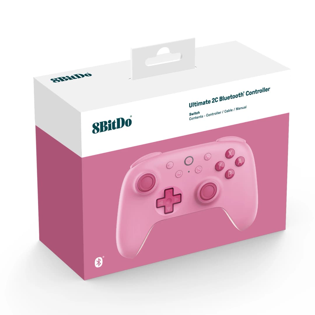 8BitDo New Ultimate 2C Bluetooth Controller With Hall Joystick for Nintendo Switch 2 Lite OLED Gamepad Accessories - 6