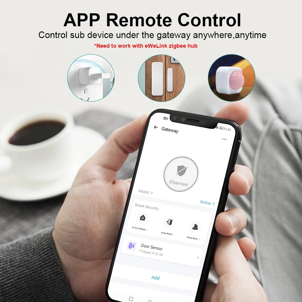 Zigbee 3.0 Gateway Hub USB Smart Home Wireless Bridge Ewelink APP Remote Control Automation Device Works with Alexa Google Home - 2