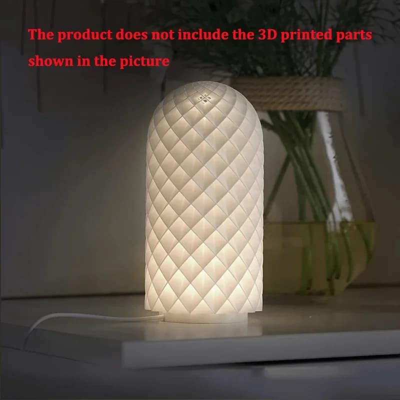 مجموعة DIY لطباعة 3D من Bambu Lab، ماوس بلوتوث من الخيزران، مصباح LED، مكونات ساعة ولعبة بندقية، قطع طابعة 3D - 2