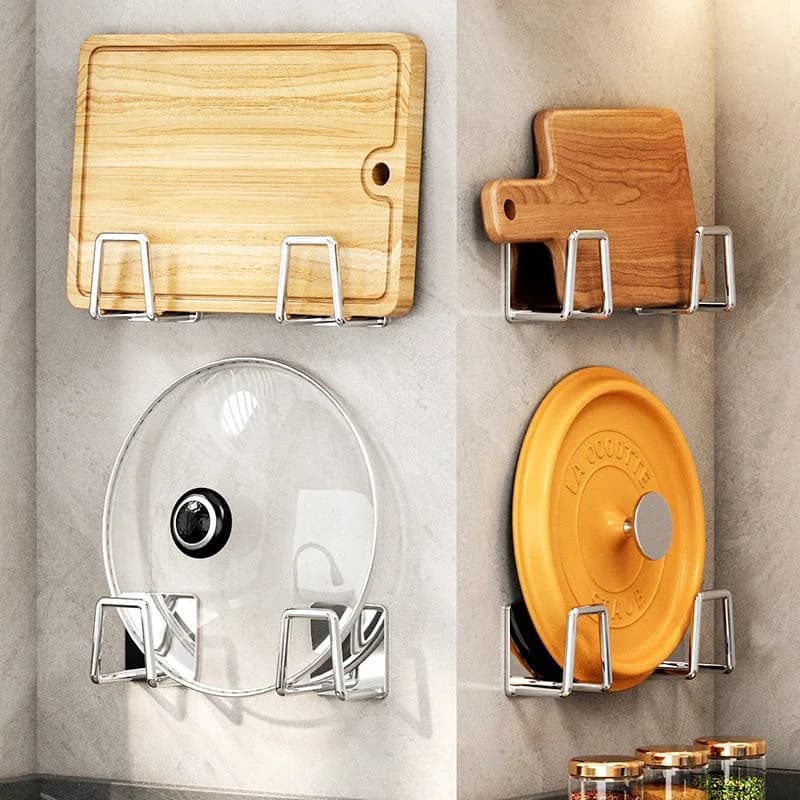 Kitchen Sponges Racks Self Adhesive Sink Sponges Drain Drying Rack Holders Kitchen Sink Accessories Dropshipping Stainless Steel - 2