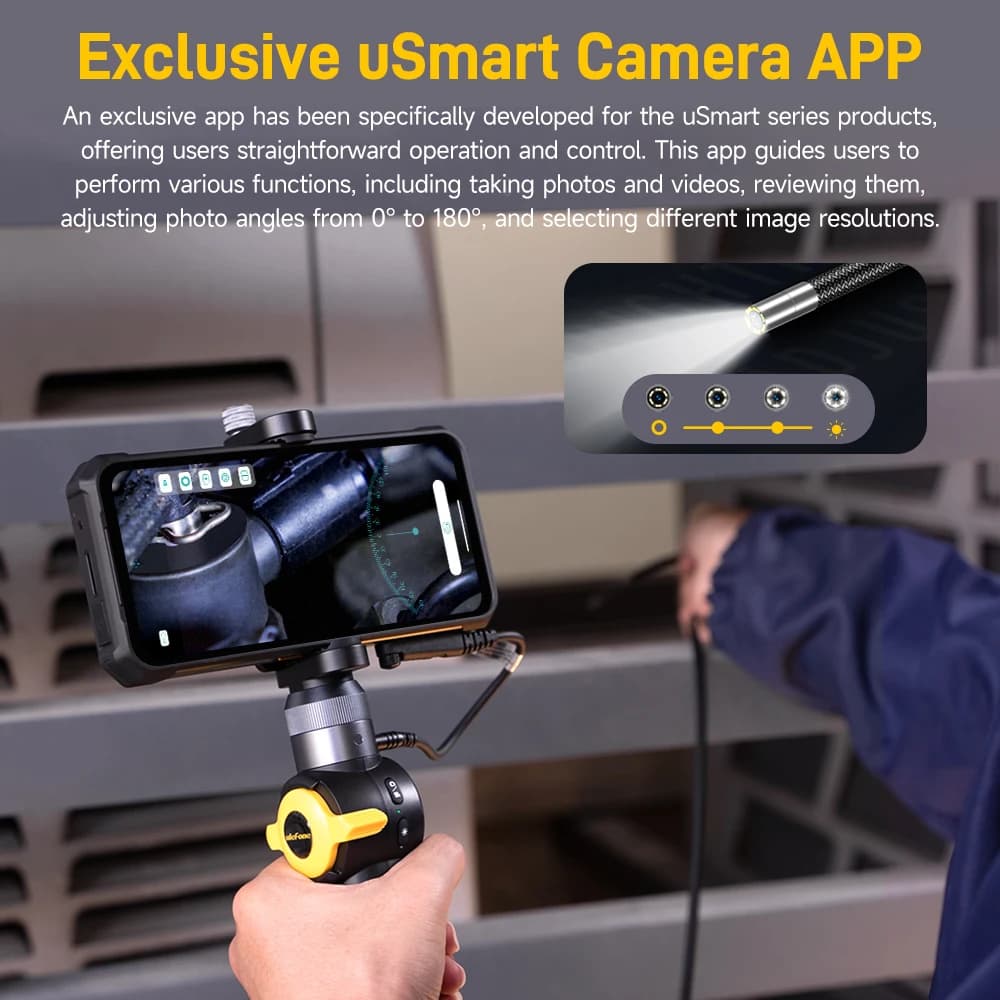 منظار Ulefone ثنائي الاتجاه 180 درجة دوار مقاوم للماء / لـ ARMOR 24 / Power Armor 19 Series / Power Armor 18 Series - 3