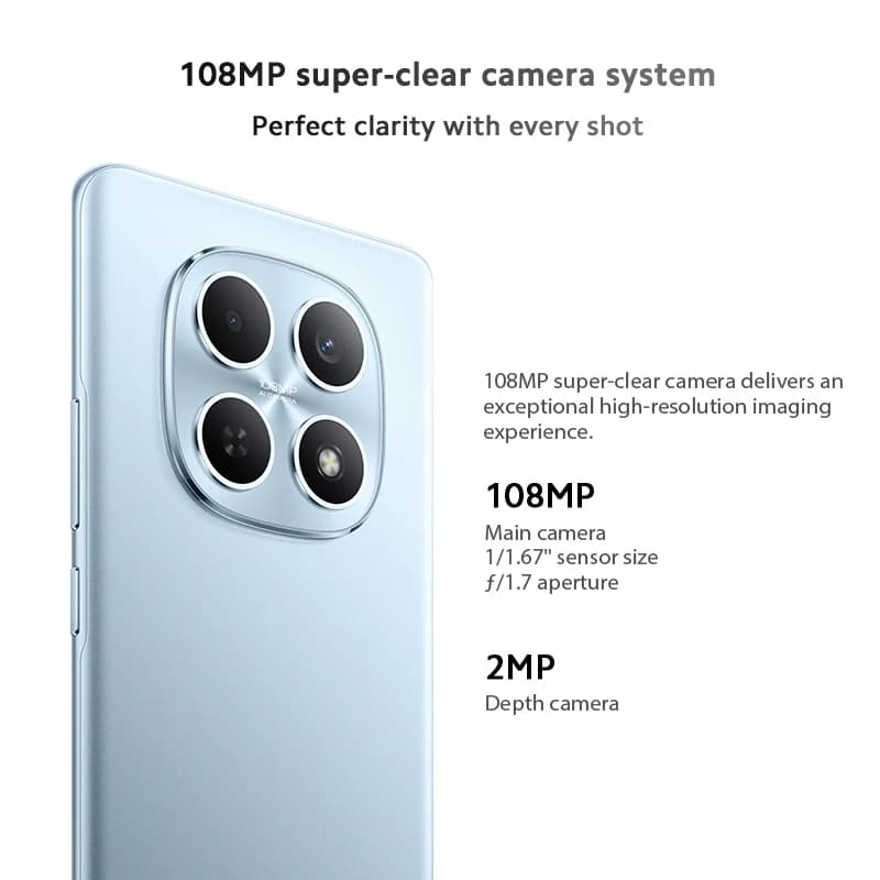 Xiaomi Mobile Phones Redmi Note 15 Global Version MTK Helio G100-Ultra 6.77' AMOLED Display 108MP Camera 6000mAh Smartphone - 4