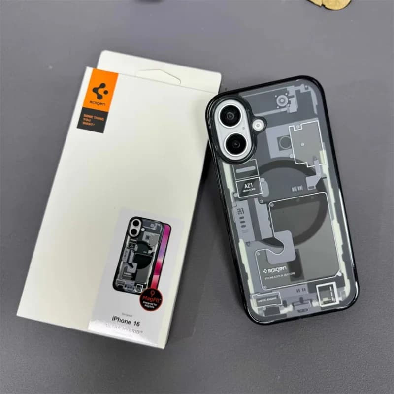 Spigen AZ1 Magnetic Case For iPhone Air 17 16 15 14 Plus 13 12 11 Pro Max For Apple Magsafe New Hard Cover For iPhone 18 Pro Max - 3