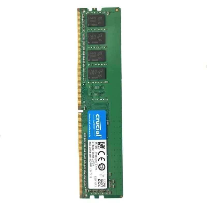 Crucial RAM DDR4 Memory 8GB 16GB 4GB 3200MHz 2133MHz 2400MHz 2666MHz PC4-19200 288-Pin For Desktop Memory PC Computer Moudle - 4