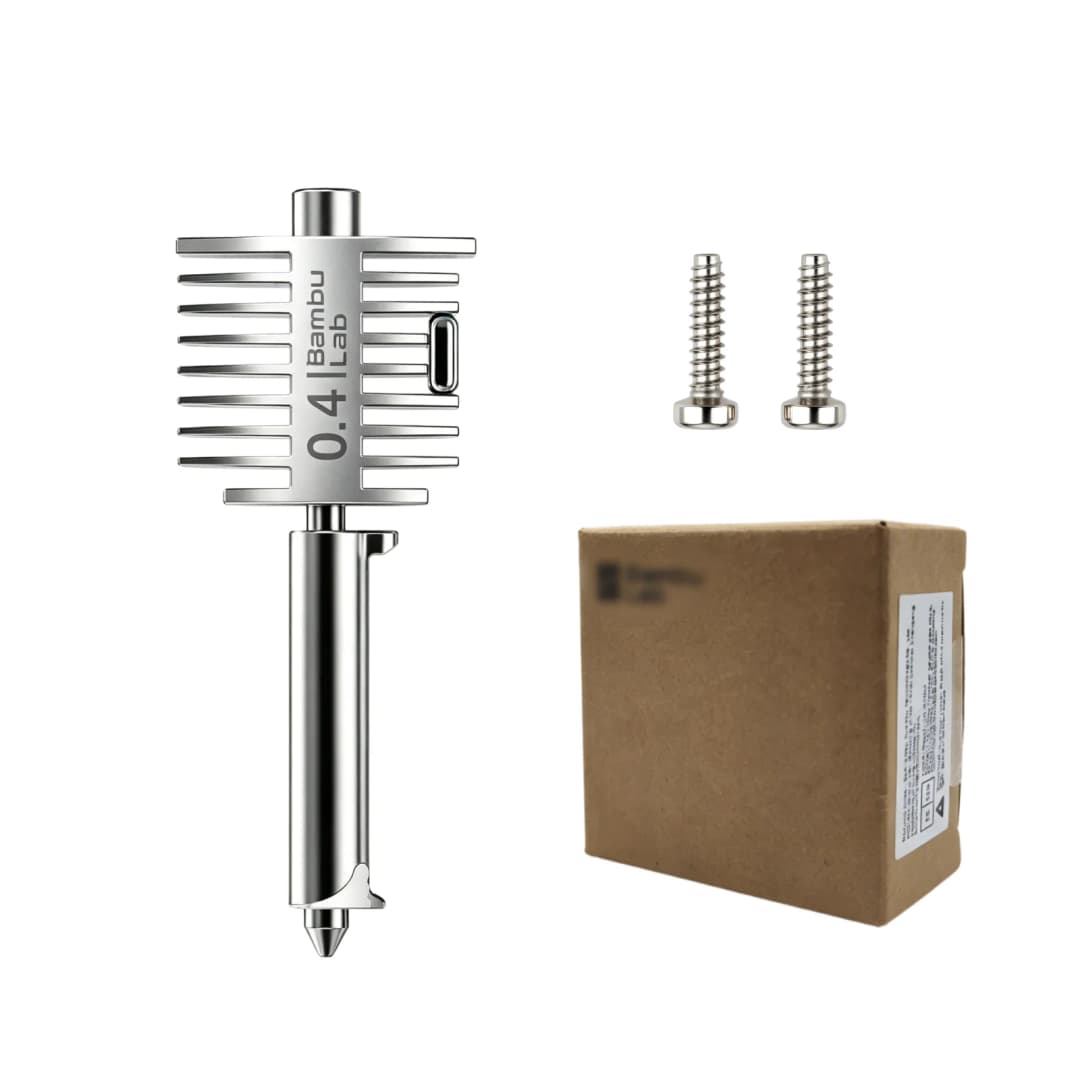 Original Bambu Lab A2L/A1/A1 Mini Hotend Kit All-in-One 0.2mm 0.4mm Hardened Steel Nozzle Bambulab A1 mini 3D Printer Parts - 3