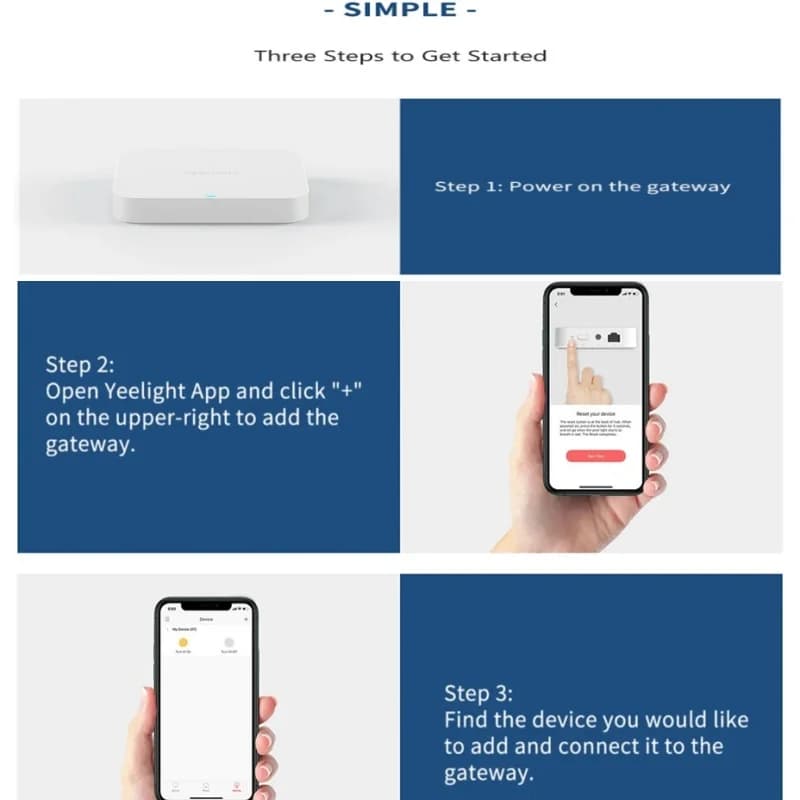 إضاءة سقف ذكية مدمجة من YEELIGHT Mesh M2 Lite، 220V، اتصال Bluetooth4.2، 160 لومن، متوافقة مع Mi Home وGoogle وAlexa - 4