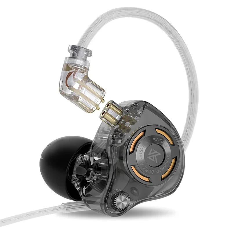 KZ Gale Earphone HIFI Bass Earbud Gaming and Music Headset Super-linear Dynamic Driver Detachable Design