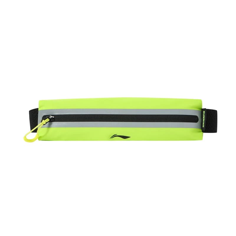 حقيبة خصر Li-Ning للجري للجنسين 100% بوليستر 235*10*55 مم قابلة للتعديل عاكسة للضوء حقيبة خصر للجري للرجال والنساء ABLV013 - 4
