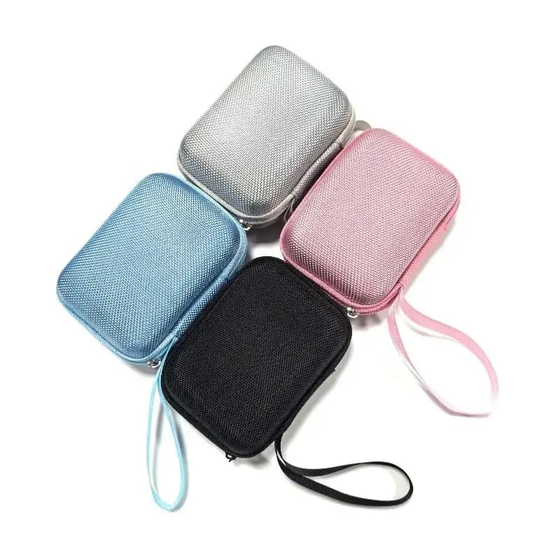 Digital Camera Case EVA Hard Carrying Case Travel Storage Bag For CCD Card SSD External Hard Drive USB Data Cable Organizer - 2