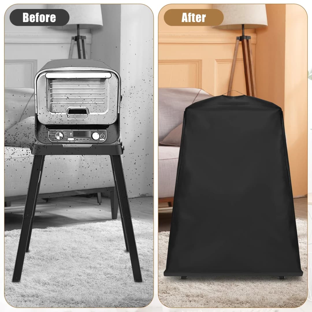 غطاء فرن البيتزا للنينجا OO101 النار 8 في 1 فرن البيتزا في الهواء الطلق أكسفورد القماش مقاوم للماء الغبار يغطي شواء اكسسوارات جديد - 5