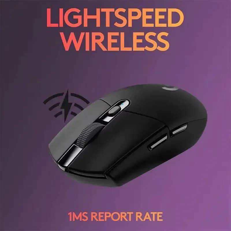 Logitech G305 Wireless Mouse, Gaming Esports Programmable Office Desktop Laptop Mouse, Computer Gaming 2.4G Ergonomic Mouse - 5