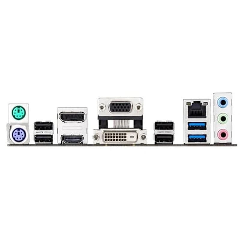 ASUS B85M-E R2.0 DESKTOP COMPUTER MOTHERBOARD,1150 SOCKET,DDR3,M-ATX,B85,HDMI,DP,VGA,DVI - 6