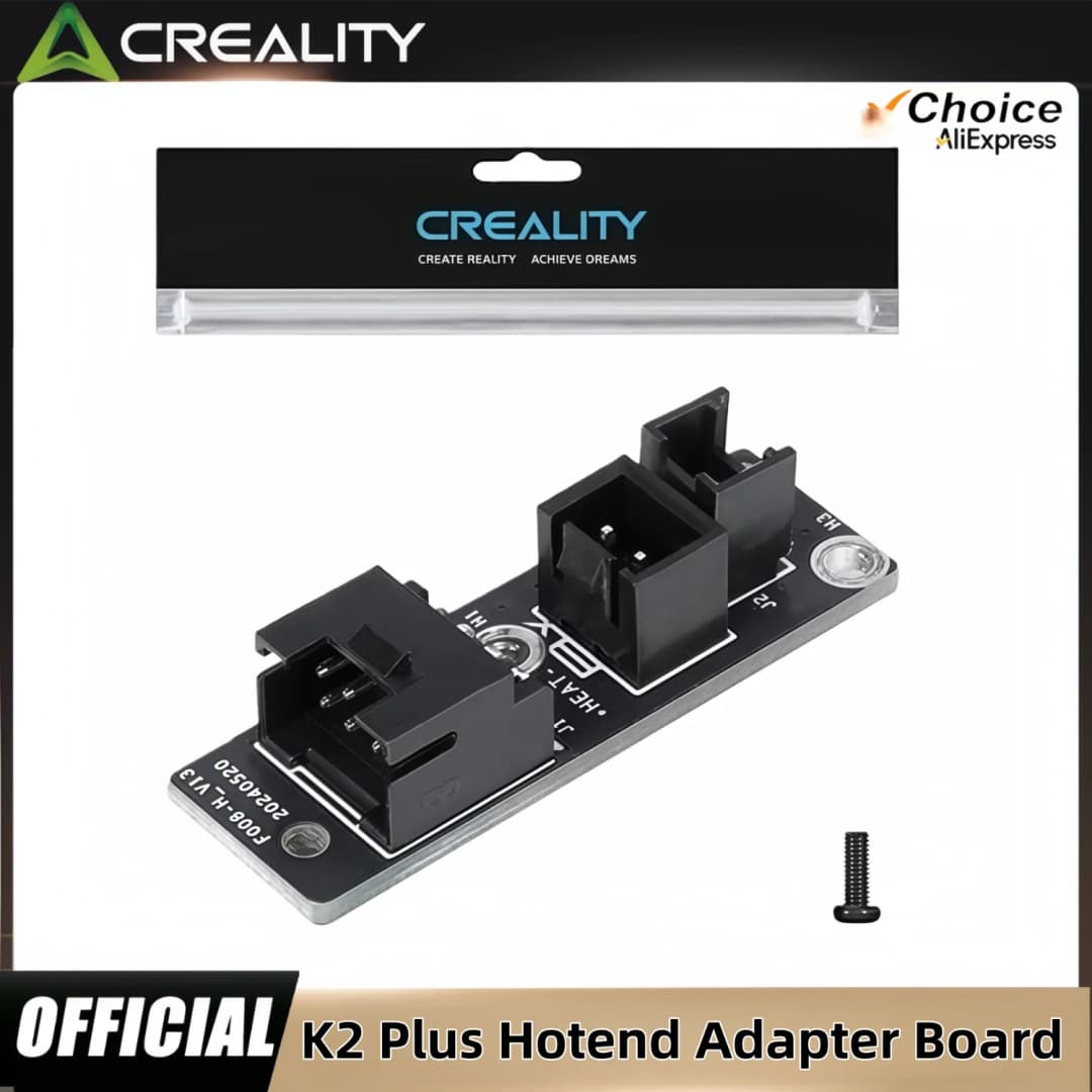 Creality Official K2/K2 Pro/K2 Plus Hotend Adapter Board, Extruder Hot End Cable Adapter Board for Creality K2 Series 3D Printer