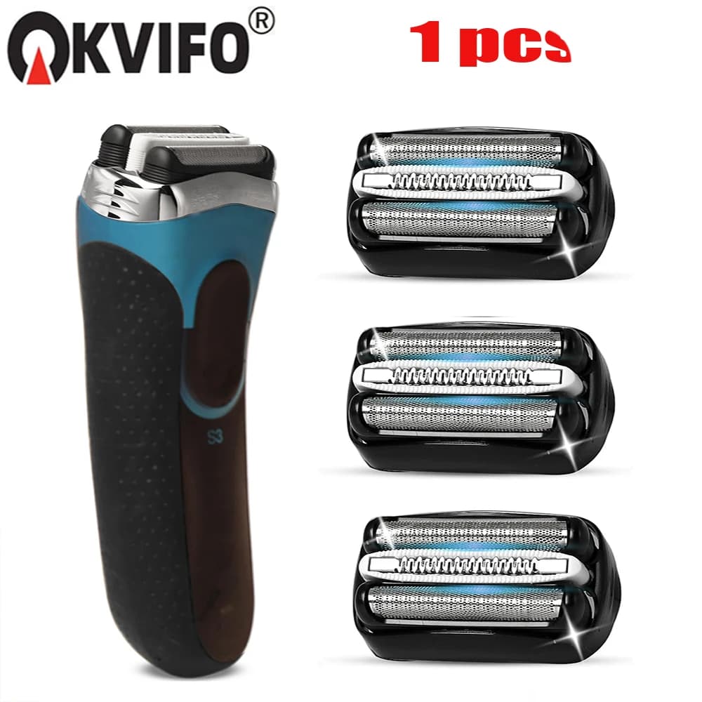 KVIFO 32B Shaver Replacement Head for Braun Series 3 3000s 3010s 3020s 3030s 3040s 300s 301s 310s 320s 330s 340s Electric Shaver