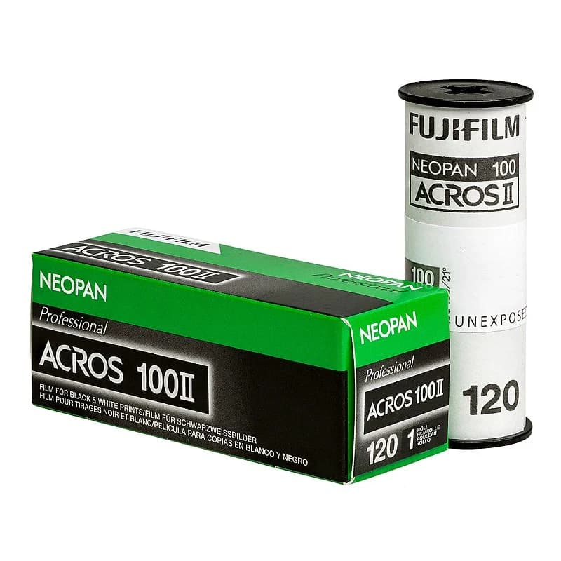 فوجيفيلم 120 فيلم أسود وأبيض الجيل الثاني فوجيفيلم أكروس II ISO100 فيلم لكاميرا فيلم 120 ملم (تاريخ انتهاء الصلاحية: 2023) - 3