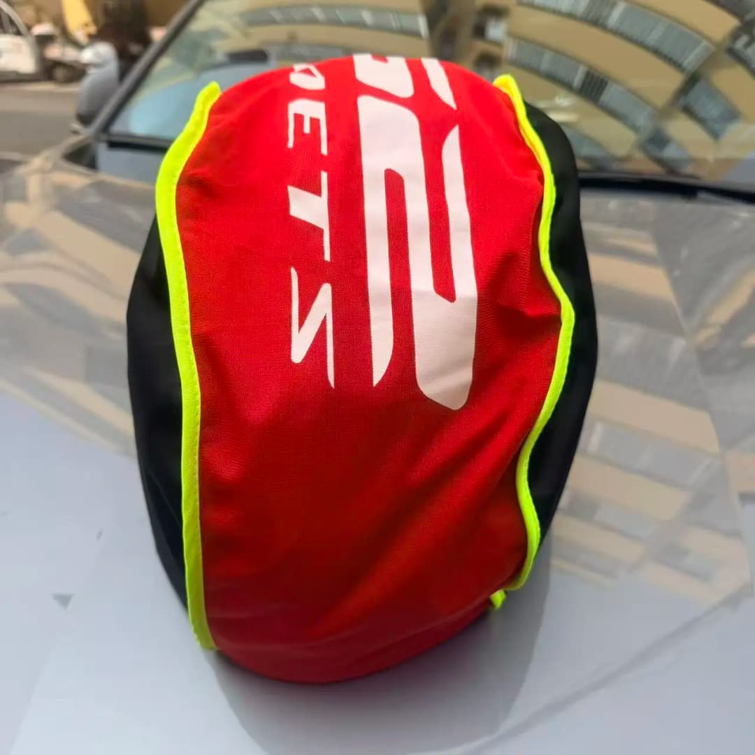 الأصلي سماكة دراجة نارية مكافحة سقوط الأمتعة حقيبة موتو اكسسوارات ل LS2 خوذة ظهره FF906/399/FF900/MX702/MX436/OF570 - 2