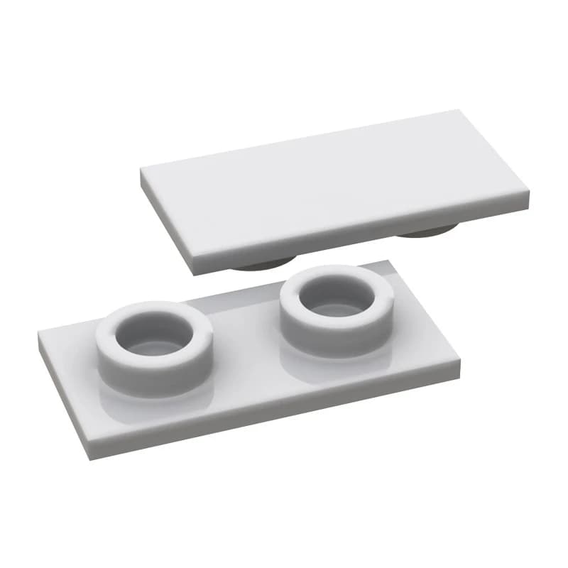 مجموعة بناء MOC 10 قطع لوحة خاصة 3069W، ألواح مسطحة رفيعة، قطع تثبيت، هدية أطفال - 4