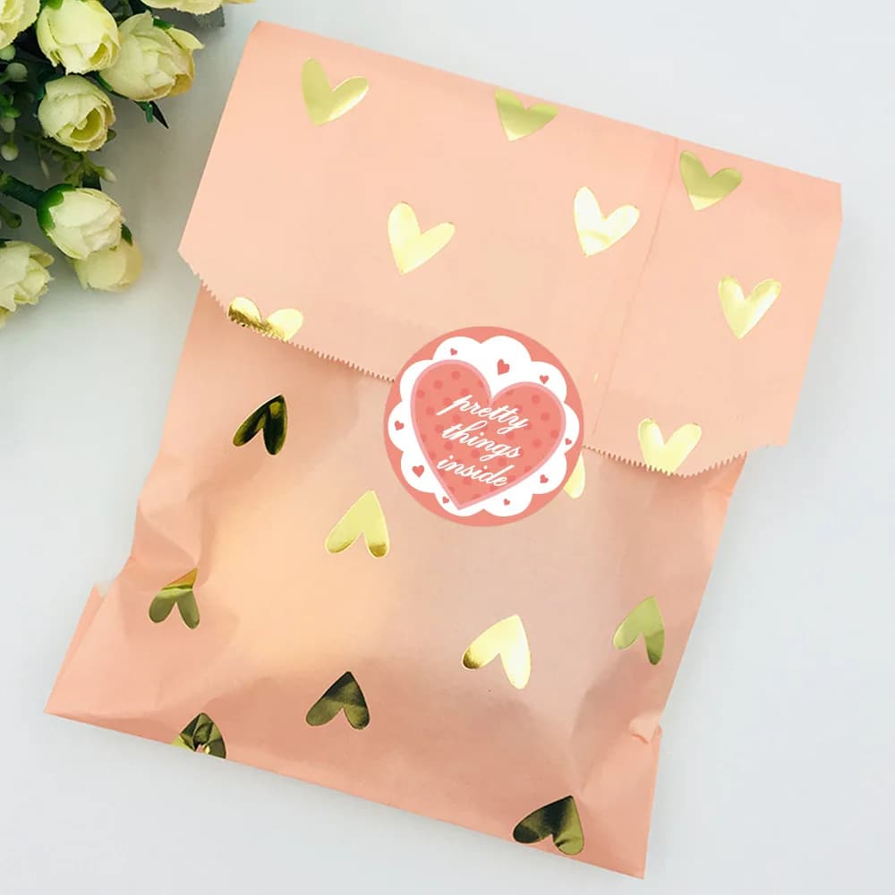 100pcs Custom Stickers PVC Waterproof Die Cut Vinyl Logo Design Brand Laptop Cute Personalized Sticker Glossy Film for Business - 4