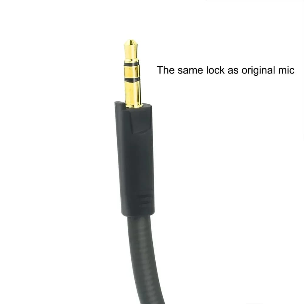 Replacement Aux 3.5mm TRS Mic Detachable Microphone Booms for Razer Barracuda X Wireless Gaming Headsets Headphones Earphones - 4
