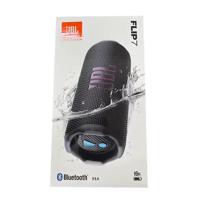 JBL FLIP7 Bluetooth Speaker IP67 Waterproof Dustproof Portable Wireless Speaker Rich Bass for Outdoor Beach Home Office