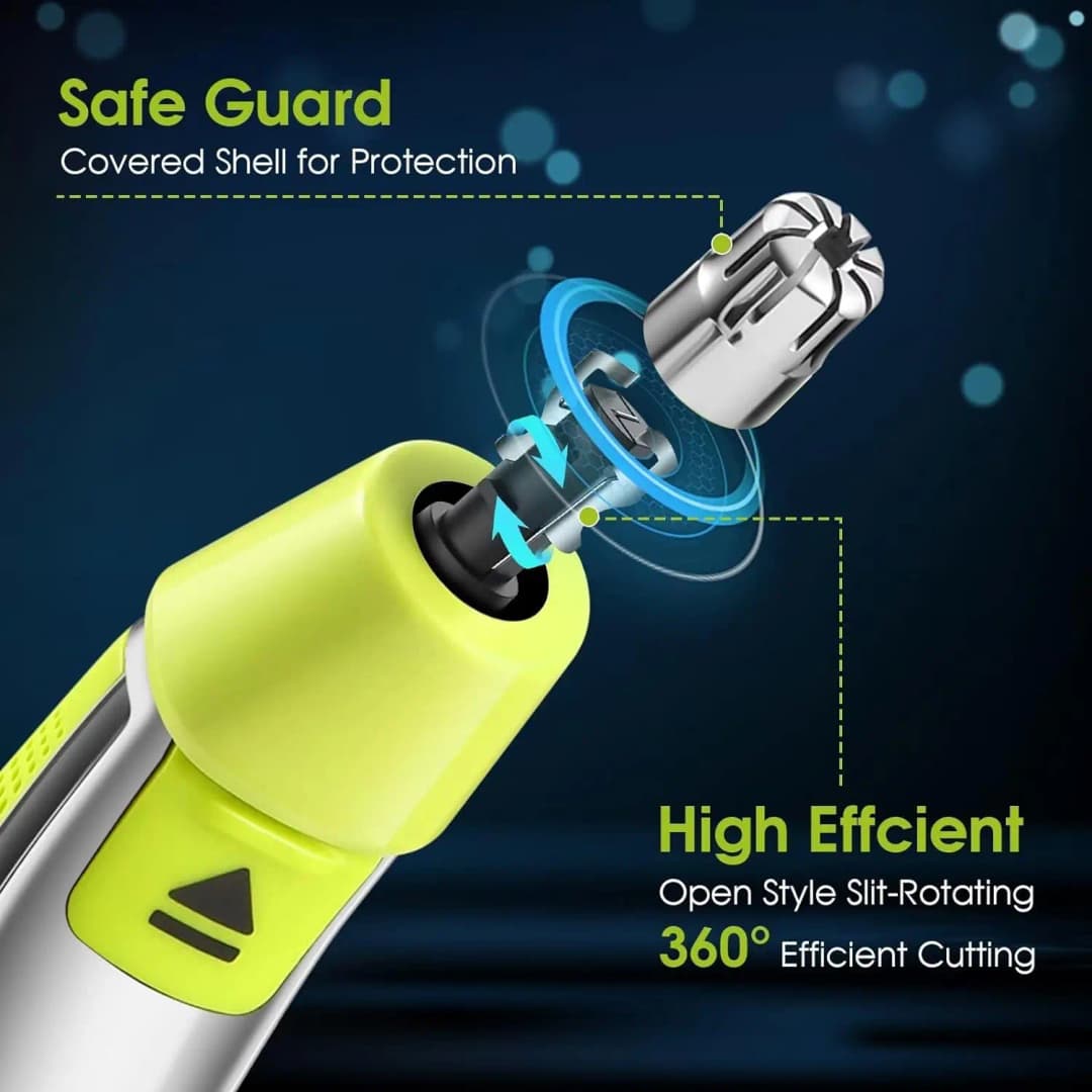 Brangdy Nose Hair Trimmer Replacement Heads Fit for Philips One Blade QP2520 QP2630 QP6510 QP6520 QP6530 Hybrid Electric Shaver - 5