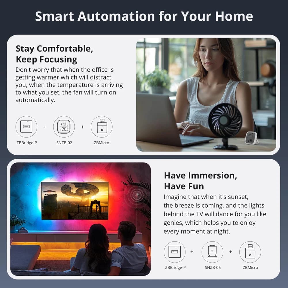 SONOFF ZBMicro Zigbee Micro USB Smart Adaptor 1-10PCS Fast Charging Wide Transmit Coverage Voice Control eWeLink Alexa Google - 6