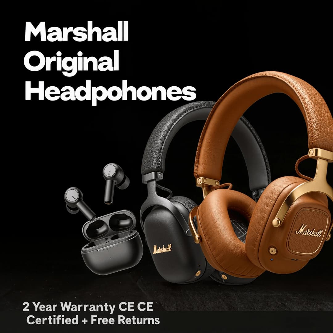 مارشال موتيف II ANC TWS سماعات أذن بلوتوث 5.3 إلغاء الضوضاء باس Hi-Fi لاسلكي مقاوم للماء IPX5 وقت تشغيل 30 ساعة تحكم باللمس