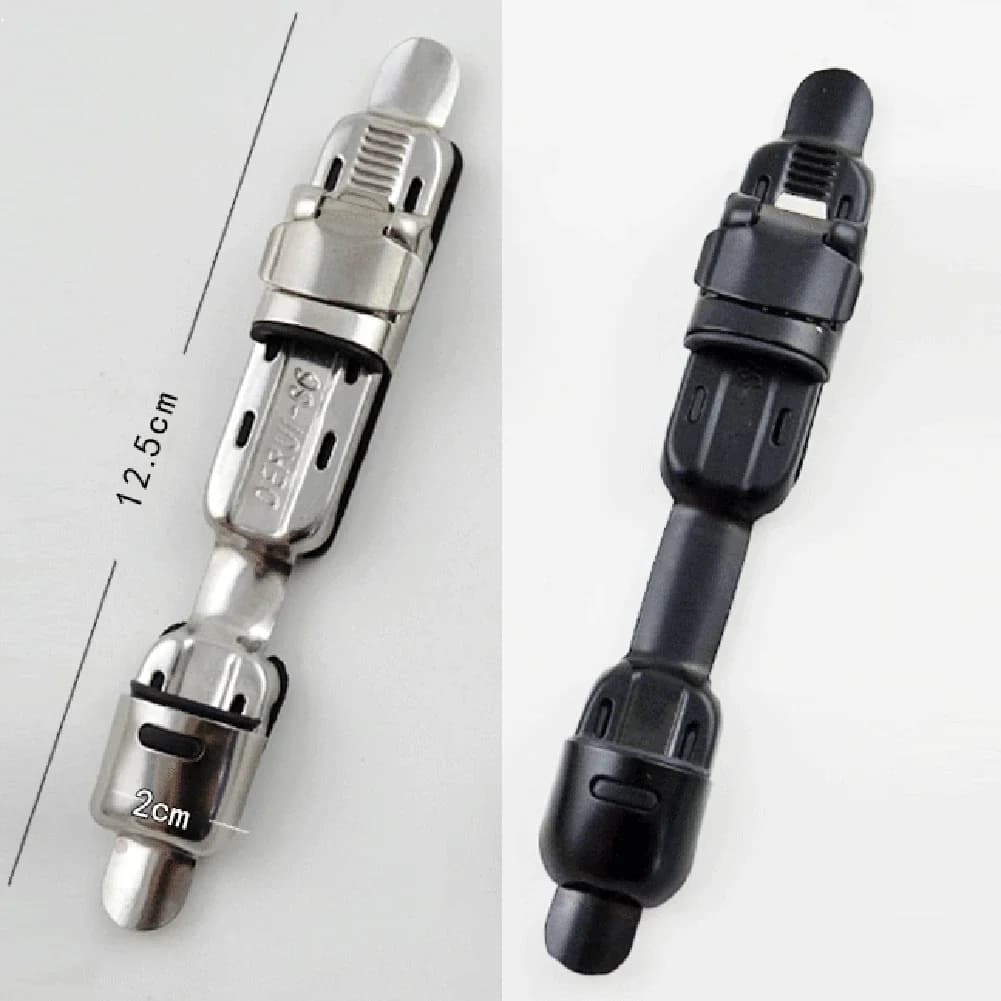SPORTFUNSF Fishing Reel Seat Deck Rod Clip Holder Fishing Tool Stainless Steel  Fishing Rod Deck Plate Winter Outdoor Fishing Su - 4