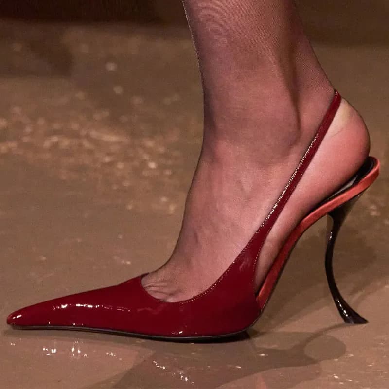 New Fashion Pointed High-heel 10.5 cm Women's Sandals Summer Women Shoes Sandalias De Mujer Shoes for Women Size 34-43 - 2