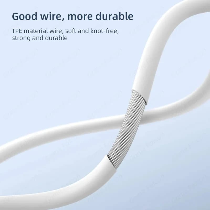 سماعات سلكية USB Type C لهواتف سامسونج جالاكسي S25 وS24 وS23 وS22 وS21 Ultra، A53 وA52 وA54 ونوت 20، مع مقبس 3.5 ملم - 5