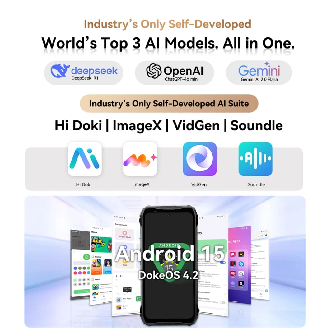 هاتف ذكي متين Blackview XPLORE 2 5G، شاشة 6.73 بوصة AMOLED، بطارية 20000mAh شحن سريع 120W، كاميرا 50MP، هاتف محمول خارجي - 4