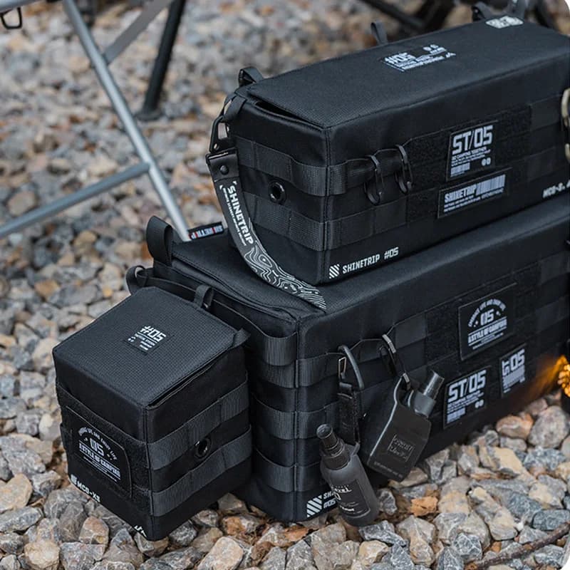 ShineTrip 05 Series Tactical Module Bag Oxford Cloth Organizer Storage Bag Camping Table and Chair Side Hanging Bag