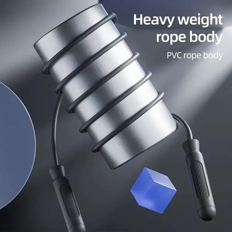 Jump Rope,Adjustable Length Steel Ropes with Ball Bearings, Suitable for Men and Women,Exercise Skipping Rope for Weight-loss - 6