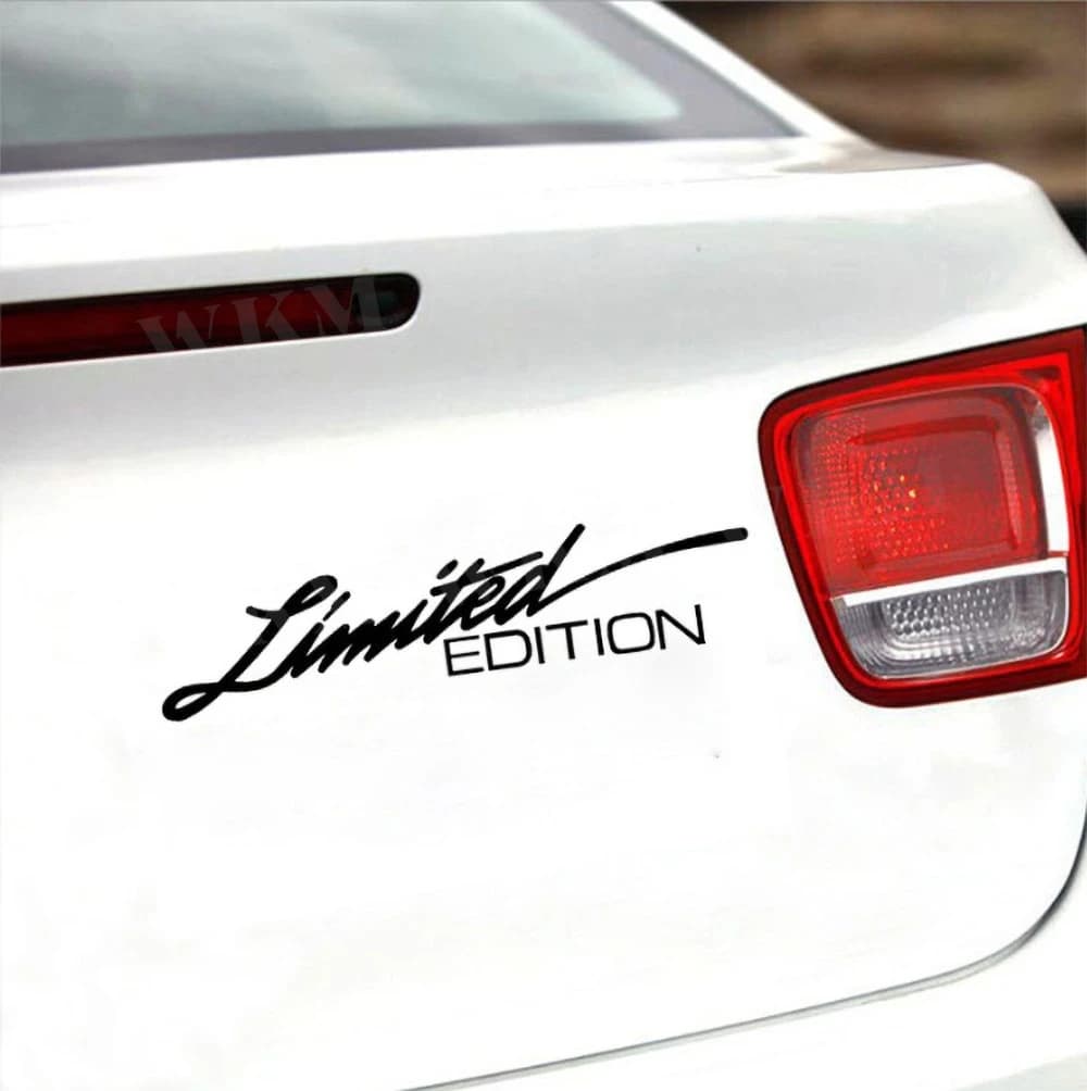 8 ألوان ملصق فينيل نافذة ملصق سيارة التصميم ثلاثية الأبعاد طبعة محدودة الديكور عاكس الليزر ملصق مائي لملحقات السيارات - 6