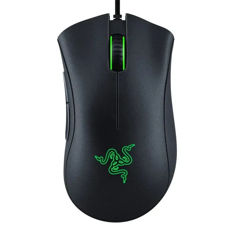 Razer DeathAdder Essential Wired Gaming Mouse 6400DPI Buttons for Laptop PC - Ergonomic Design for Gamers（No Driver Version） - 4
