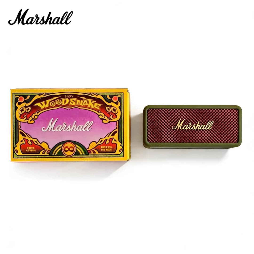 Marshall Emberton III Portable Bluetooth Speaker Rugged Waterproof Loud Stereo Deep Bass Outdoor Wireless Speaker Limited dition - 3