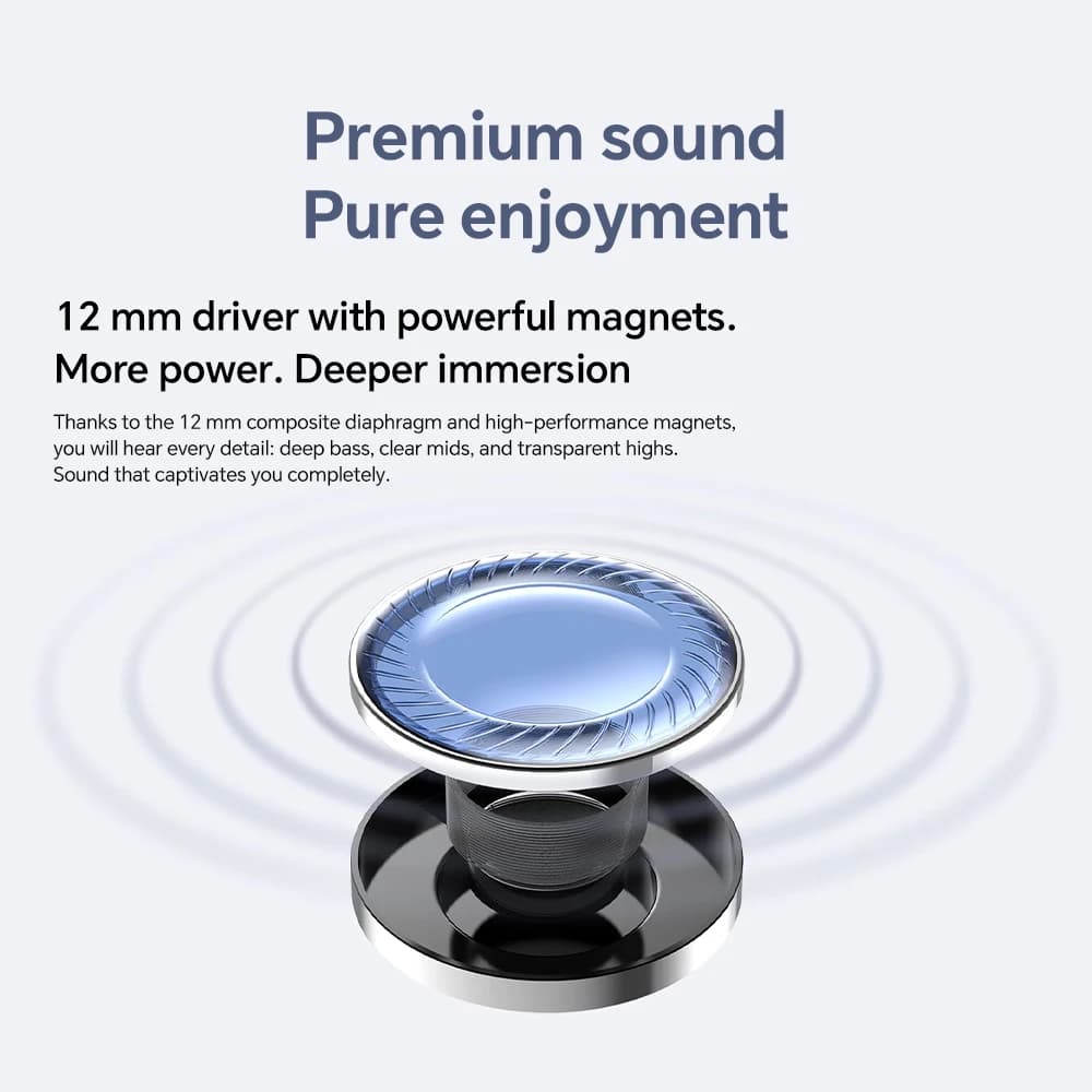 Original HONOR CHOICE Earbuds X8 TWS Earphones 50dB ANC Bluetooth 6.0 Up to 44H Total Battery Life IP54 - 6