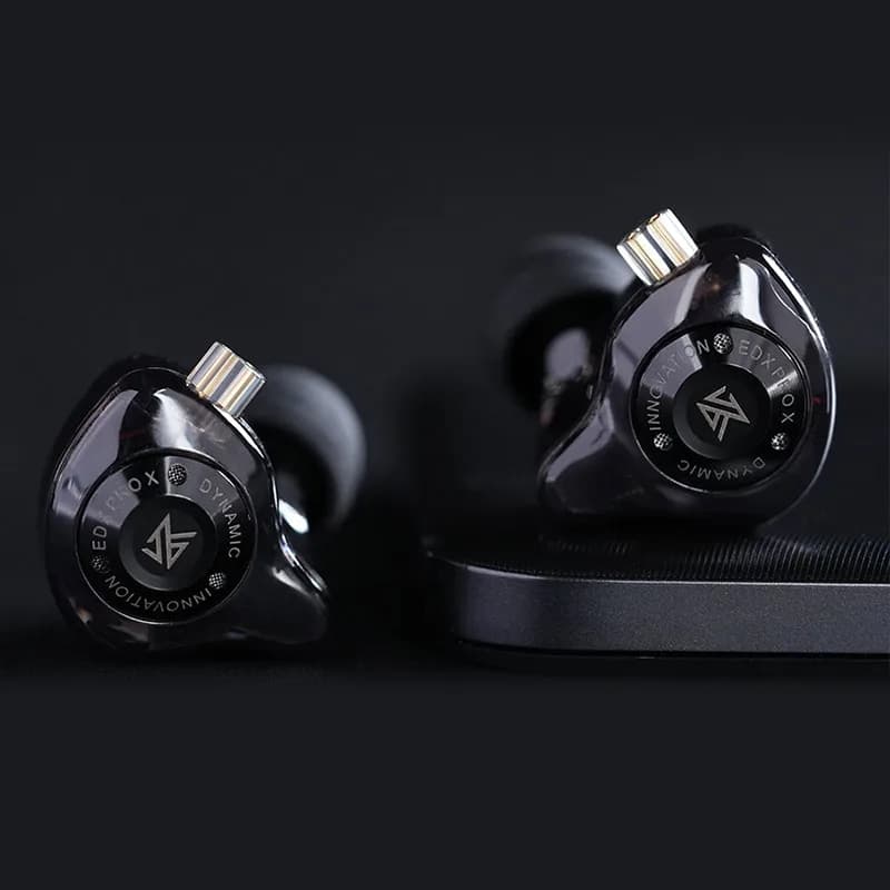 KZ EDX PRO X Dynamic Drive Headphones HIFI Heavy Bass Earbuds Sports Metal Headphones Detachable Headphones 2PIN - 6