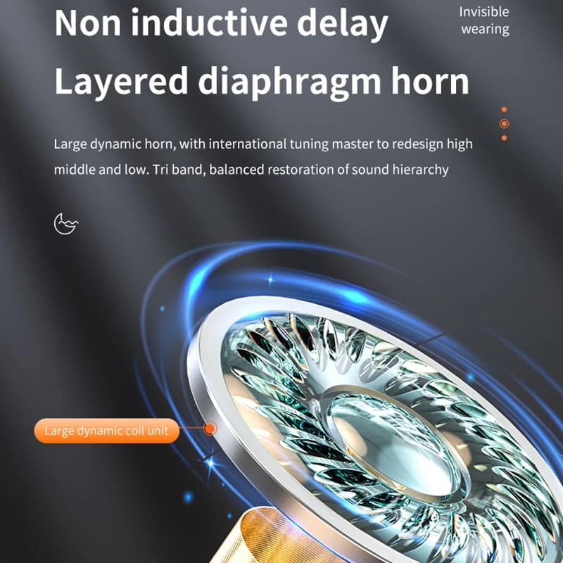 سماعات أذن لاسلكية أصلية من SONY X55 لتقليل الضوضاء سماعات أذن غير مرئية سماعات نوم سماعات رأس رياضية بلوتوث سماعات أذن - 2