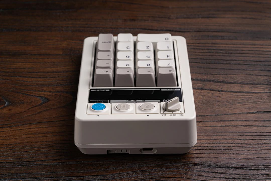لوحة أرقام ميكانيكية 8BitDo Retro 18، تدعم وضع الآلة الحاسبة، بلوتوث، 2.4G، لوحة أرقام سلكية لنظامي ويندوز وأندرويد - 2