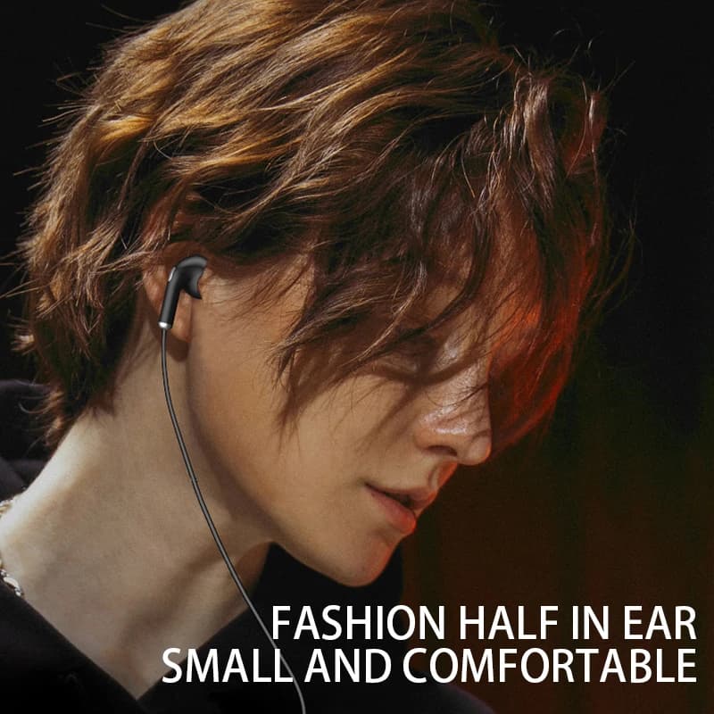 العالمي سماعة 3.5 مللي متر جاك سماعات أذن سلكية مع ميكروفون HiFi سماعات أذن استريو سماعات رياضية لشاومي سامسونج Redmi POCO - 2