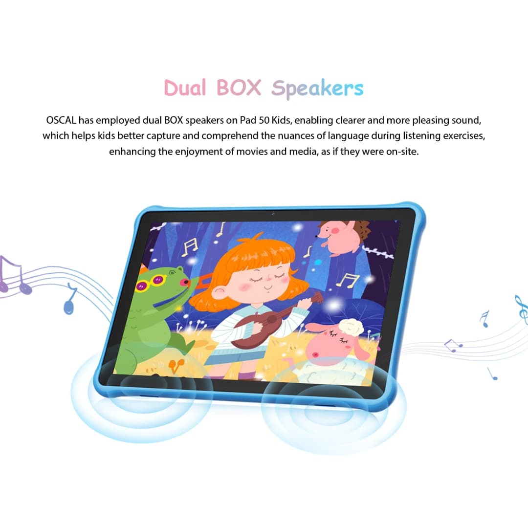 Blackview Oscal Pad 50 Kids Tablet 10.1 Inch 800*1280 HD Display 5100mAh Long Battery Life A133P CPU Android Tablet - 6