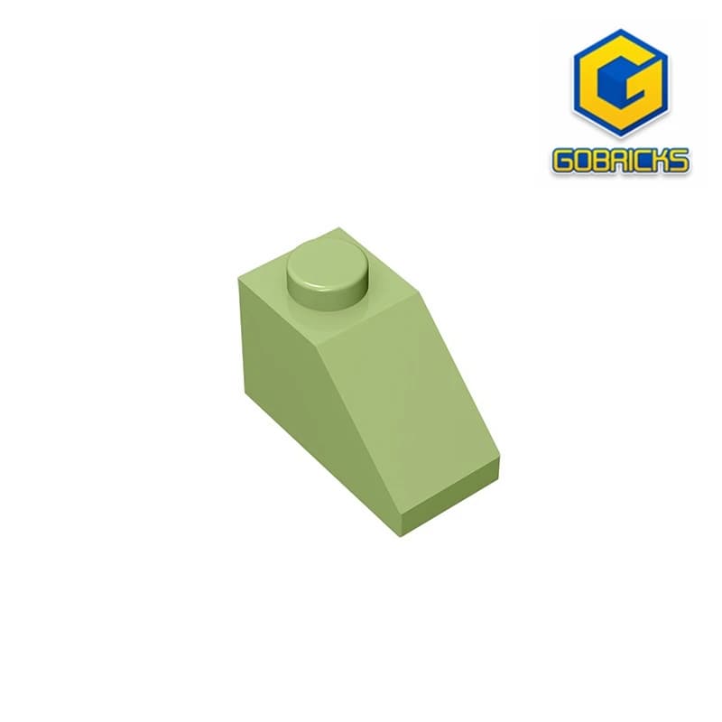 Gobricks 10PCS Bricks Slope 3040 2x1 High-tech Changeover Catch For Building Blocks Part Classic Brand Kids DIY Educational Toys