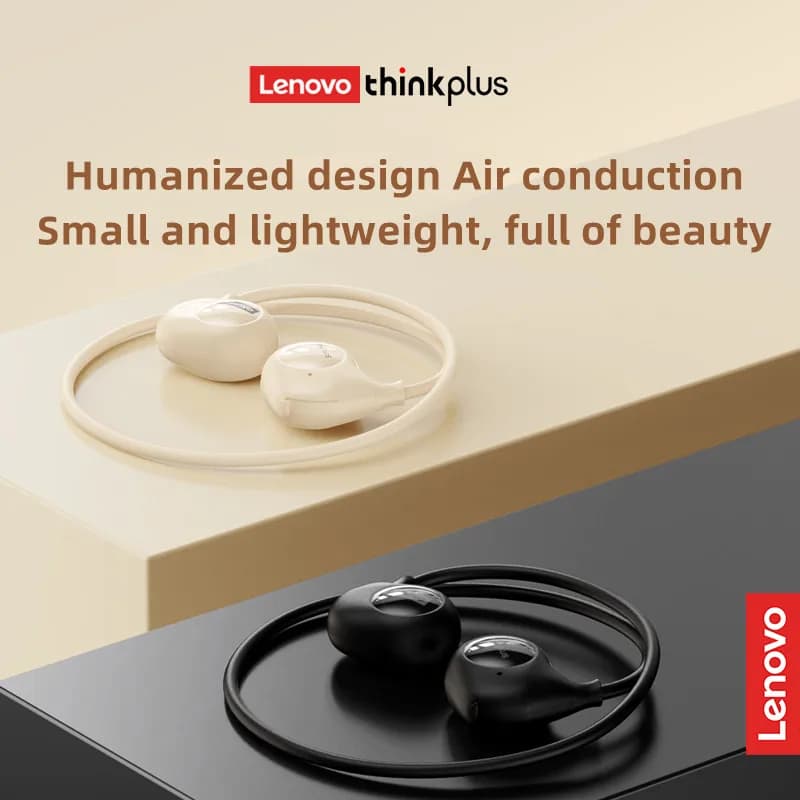 Lenovo XT95II Bluetooth Headset Air Bone Conductive Comfort Wireless Sports Ear Hanging Neck Running Earphone  Music Headset