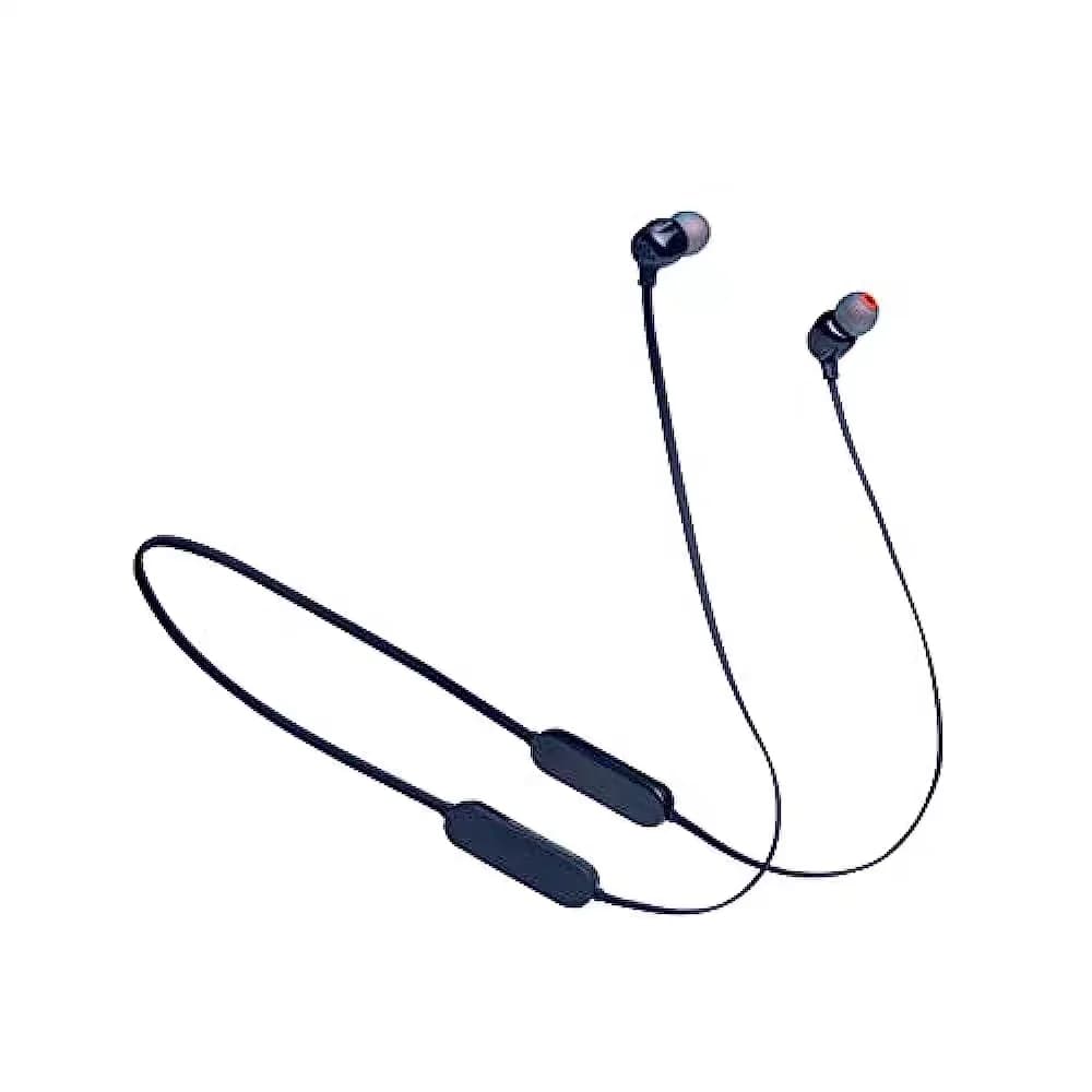 JBL 125BT Bluetooth Earphones In Ear Headphones Long Battery Life Stereo Deep Bass Inline Microphone cable saver 0.3m cable - 3