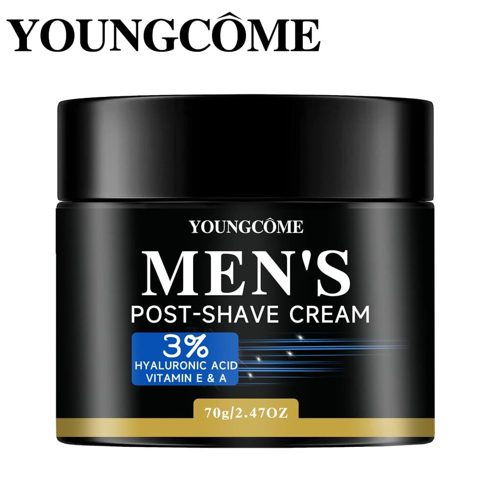 YOUNGCÃME بلسم ما بعد الحلاقة للرجال، يهدئ ويريح البشرة التالفة والاحمرار وحروق الحلاقة والتهيجات الأخرى 1.41/2 أونصة سائلة - 2