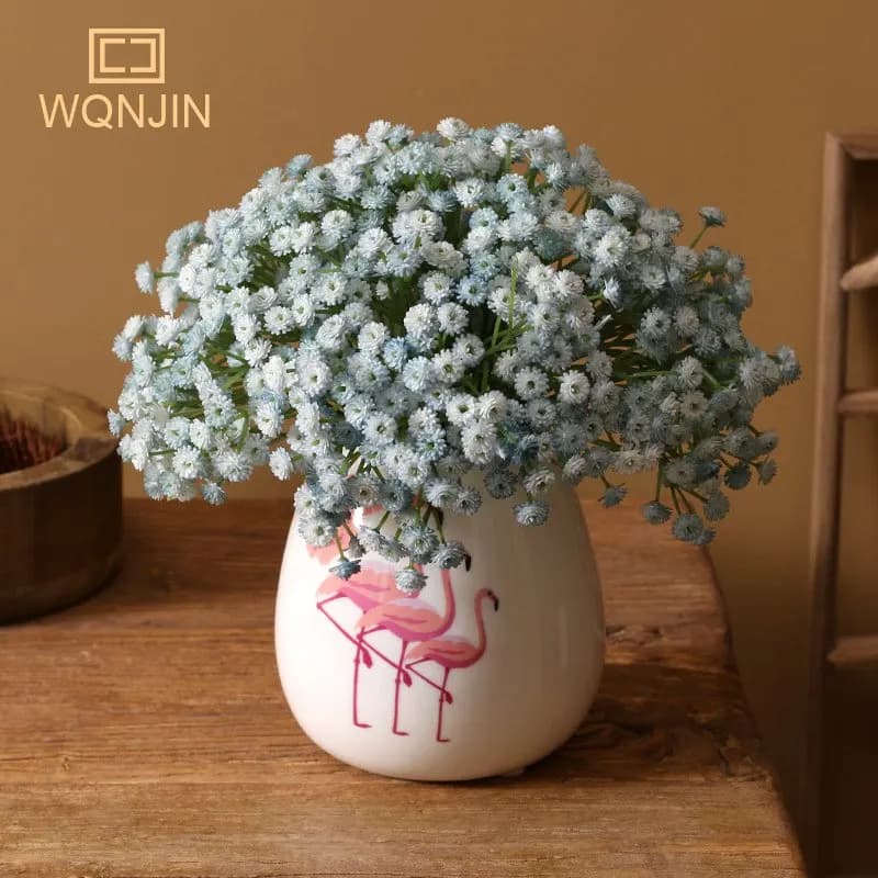 3PC/Lot Artificial Gypsophila Breath Wedding Small Fresh Artificial Flowers Fake Flowers Flower Arrangement Home Decoration - 6