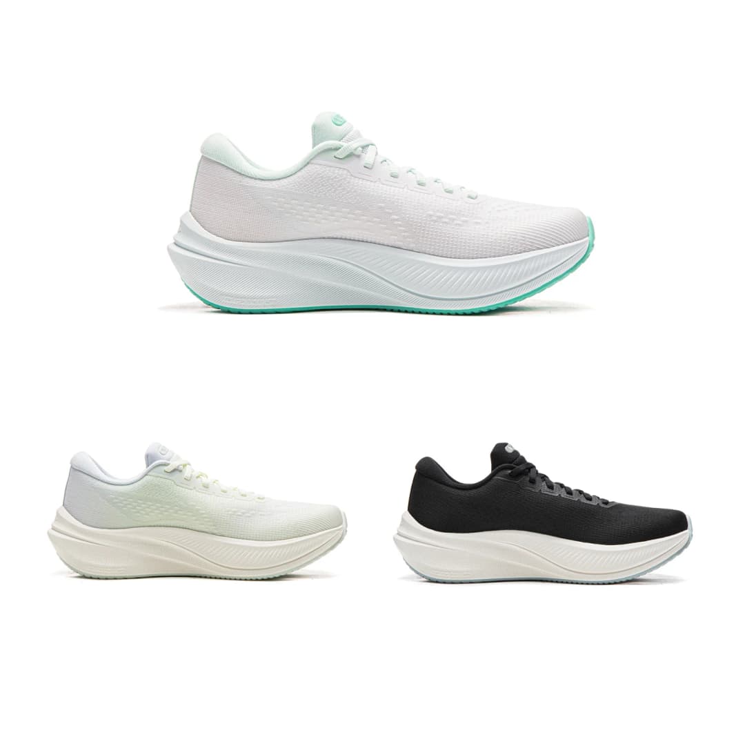 Li-Ning Women's YUEYING 5 Optimized Cushion Running Shoes with Wide Toe Box TEMPO BOUNSE Reflective LiNing Sneaker ARHW004 - 2