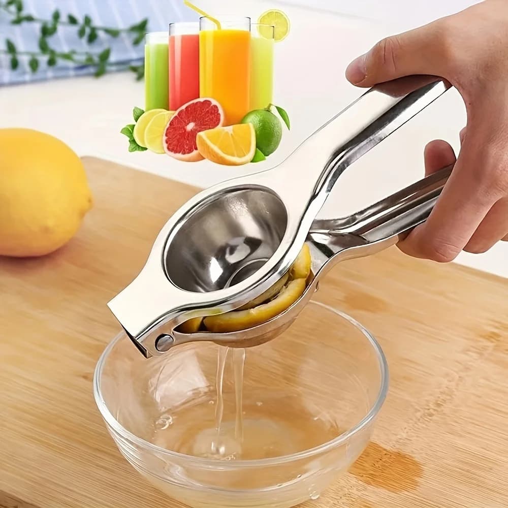 Lemon Squeezer Stainless Steel Manual Juicer Processor Kitchen Accessories Juice Fruit Pressing Citrus Orange Juicer Lemon Press - 5